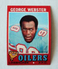 1971 Topps Football #197 George Webster Oilers MINT -