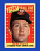 1958 Topps Set-Break #495 Herb Score As LOW GRADE (crease) *GMCARDS*