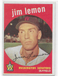 1959 Topps #215 Jim Lemon Washington Senators