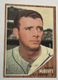 1962 Topps #493 Danny McDevitt Kansas City Athletics Baseball Card VG/EX