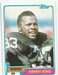 1981 Topps Football Card #329 Kenny King Rookie Card / Oakland Raiders