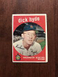 1959 Topps, #498 Dick Hyde, Low Grade (surface wear)