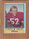 1974 Topps Set Break Skip Vanderbundt San Francisco 49ers #352 NMINT