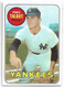 1969 Topps Fred Talbot (Yankees) #332 NR-MT Centered Sharp Corners FREE SHIPPING