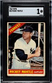 SGC 1 - 1966 Topps Baseball #50 Mickey Mantle HOF New York Yankees No Reserve