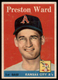 1958 Topps Preston Ward #450 Vg-VgEx