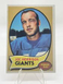 1970 Topps Football #105 Joe Morrison New York Giants