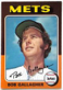 1975 Topps Bob Gallagher Mets #406