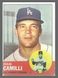 1963 Topps #196 • Los Angeles Dodgers - Doug Camilli