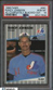 1989 Fleer #381 Randy Johnson RC Rookie HOF Ad Completely Blacked Out PSA 10