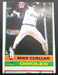 Mike Cuellar 1976 Topps baseball #285 Miscut