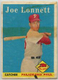 1958 TOPPS BASEBALL #64 JOE LONNETT POOR