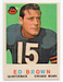 1959 Topps Football #137 Ed Brown Chicago Bears EX-MT or better