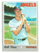 1970 Topps #326 Bill Voss Baseball Card - California Angels