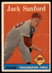 1958 Topps Jack Sanford #264 Vg