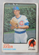 1973 Topps #262 Jack Aker Chicago Cubs Baseball Card Ex