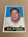 1961 Topps Football Card Bud McFadin #191 Denver Broncos.