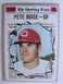 1970 Topps Baseball Pete Rose #458 Sporting News Cincinnati Reds