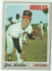 1970 Topps Baseball #656 Jim Hardin - Baltimore Orioles HI#