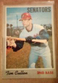 1970 Topps Baseball #49 Tim Cullen - Washington  Senators  Vg-Ex Condition