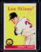 1958 Topps Lou Skizas #319 Detroit Tigers VG