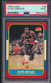 1986 Fleer #26 Clyde Drexler RCPortland Trailblazerss PSA 9 Mint