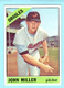 1966 TOPPS BASEBALL #427 JOHN MILLER BALTIMORE ORIOLES NM