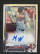 2021 Bowman Chrome Gabriel Maciel 1st Prospect Autograph Auto #CPA-GM Twins