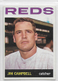 1964 Topps #303 JIM CAMPBELL Cincinnati Reds EX-EXMINT **free shipping**