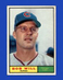 1961 Topps Set-Break #512 Bob Will EX-EXMINT *GMCARDS*