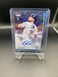 2019 Topps Chrome Rookie Auto Brandon Lowe #RA-BL Auto RC TB Rays