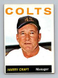 1964 Topps #298 Harry Craft EX-EXMT Houston Colt .45s Baseball Card