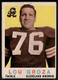 1959 Topps FOOTBALL Lou Groza #60 Vintage Browns