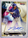 2020 Bowman's Best #B20-NLO Nick Loftin Best of 2020 Autographs Auto Royals