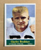 Charley Bradshaw 1964 Philadelphia Football Card #142, NM, Pittsburgh Steelers 