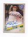 Matt Bush 2018 Topps Gypsy Queen On Card Auto #GQA-MB Texas Rangers