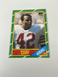 1986 Topps -RONNIE LOTT #168- C* on Copyright Line-49ERS