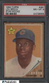 1962 Topps SETBREAK #387 Lou Brock Chicago Cubs Rookie Star RC HOF PSA 8 NM-MT