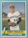 1976 Topps - #112 Kent Tekulve Rookie - VG Condition