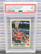 1990-91 Panini Album Sticker Michael Jordan Hand Cut #91 Bulls PSA 9 MINT