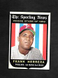 1959 TOPPS #129 FRANK HERRERA - BORDERLINE MINT - 3.99 MAX SHIPPING COST