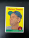 1958 Topps Cleveland Indians Mickey Vernon #233