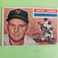 1956 Topps baseball Carrol "Whitey" Lockman #205 New York Giants Free Shipping