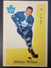 1959-60 Parkhurst Hockey #13	Johnny Wilson - EXCELLENT+ See Detailed Photos