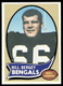 1970 Topps #168 Bill Bergey RC Cincinnati Bengals EX-EXMINT+ SET BREAK!