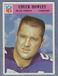 1966 Philadelphia #59 Chuck Howley Rookie Card Cowboys HOF VG/VG-Ex