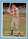 BOBBY THOMSON 1957 TOPPS #262 NO CREASES CLEAN BACK MILWAUKEE BRAVES