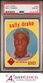 1959 TOPPS #406 SOLLY DRAKE DODGERS PSA 8