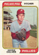 GEORGE CULVER-PITCHER-PHIL. PHILLIES-1974 TOPPS #632-HIGH NUMBER -GREAT SHAPE