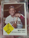 1963 FLEER WILLIE MAYS MAJOR LEAGUE RECORD CARD #5  